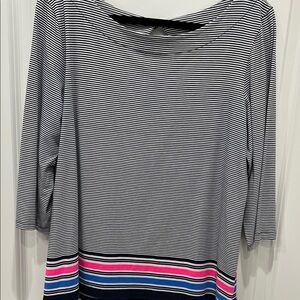 Lilly Pulitzer Multicolor Striped Long Sleeve Top